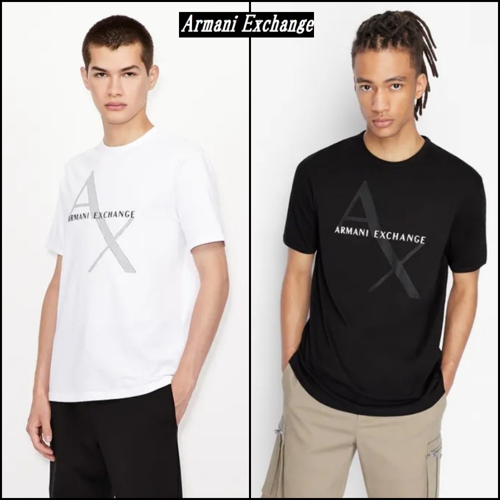 【A/X Armani Exchange】シグネチャー ロゴ コットン Tシャツ ♪
