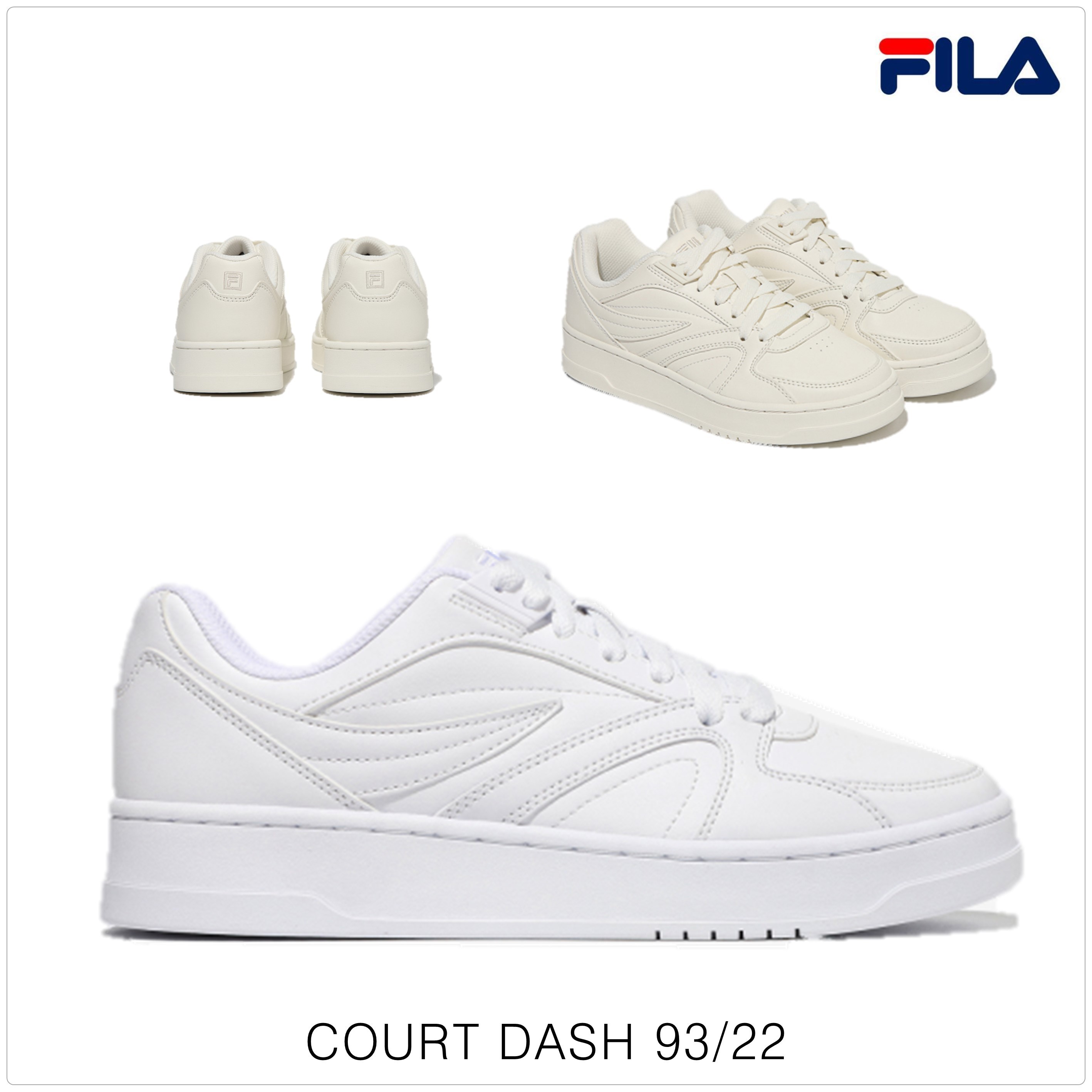 [FILA] スニーカー COURT DASH 93/22★23SS★男女★送料・関税込