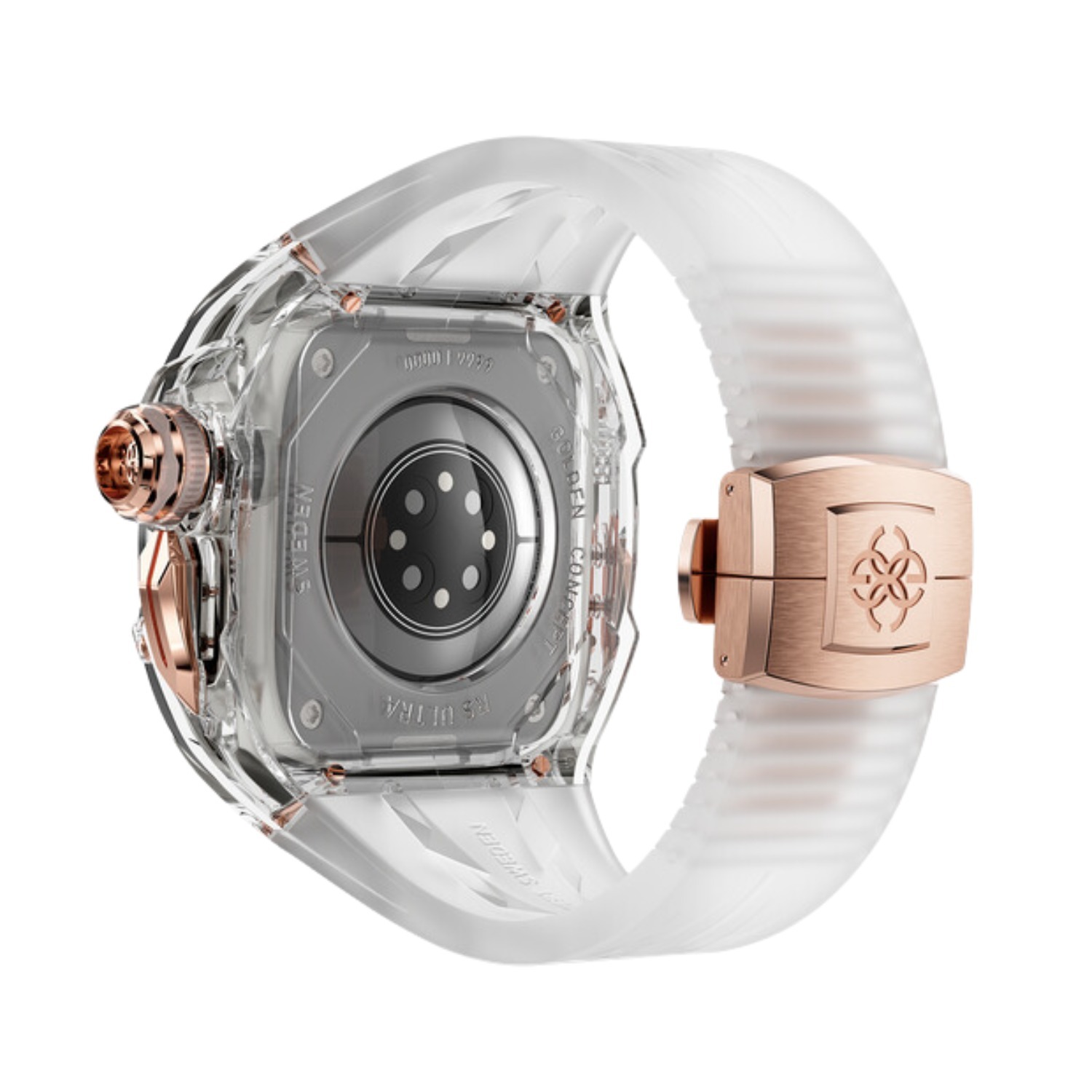 GOLDEN CONCEPT RSTR Crystal Rose アップルウォッチケース 腕時計