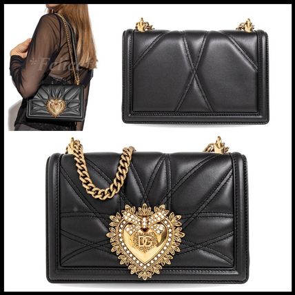 Dolce & Gabbana バケット ショルダーバッグ 2WAY ブラック ブラック（黒）系 Dolce & Gabbana(ドルチェ&ガッバーナ