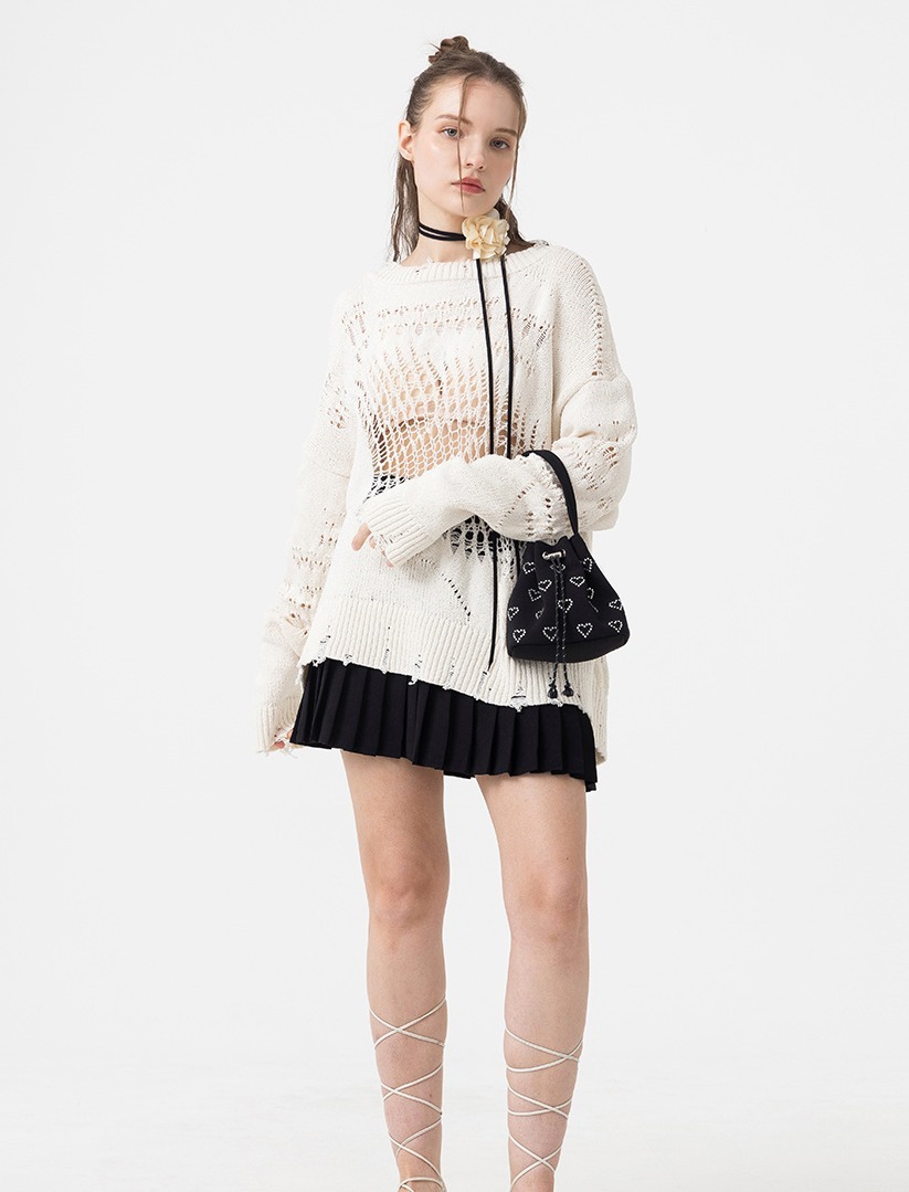 ☆人気☆【HOLLY LOVES LOVE】☆Heart Min.i[Black Cubic]☆