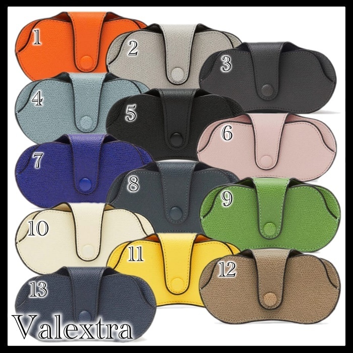 Valextra メガネホルダー ソフトレザー