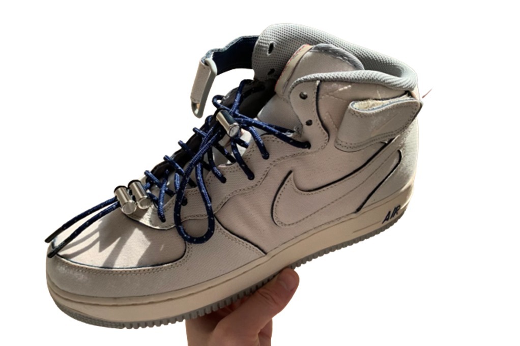 関税込★Nike★Nike Air Force 1 Mid '07 Pearl White★23-31cm ☆【Nike】☆Nike Air Force 1 Mid '07 Pearl Whit.e☆23-31cm☆