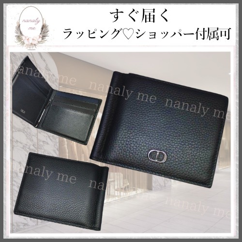 【すぐ届く♪】ディオール ミニ財布 メンズ マネークリップ