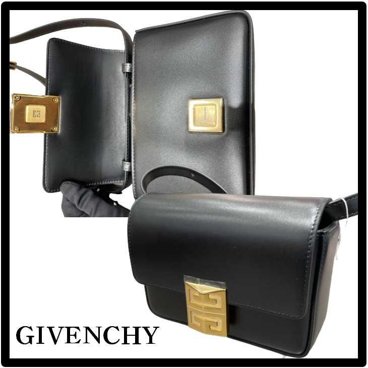 ★送料・関税込★GIVENCHY★ボックスレザー スモール 4G バッグ