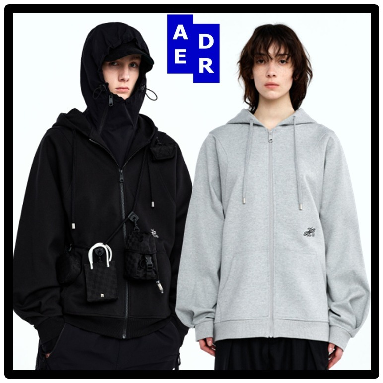 ★送料・関税込★Ader Error★Dancy logo hoodie zip-up★