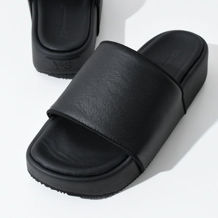 Y-3 Shower Sandals Unisex Street Style Shower Shoes Shower Sandals