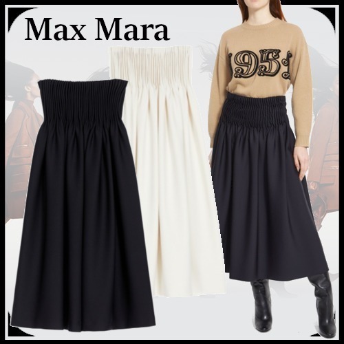 ピックアップ特集 MAX MARA ODIN テクニカル ジャージー スカート
