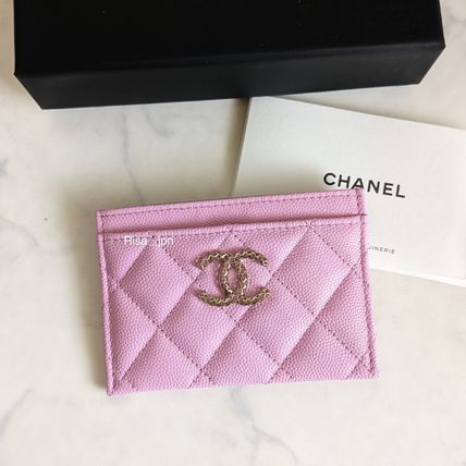 ピンク系 CHANEL(シャネル) カードケース・名刺入れ(レディース