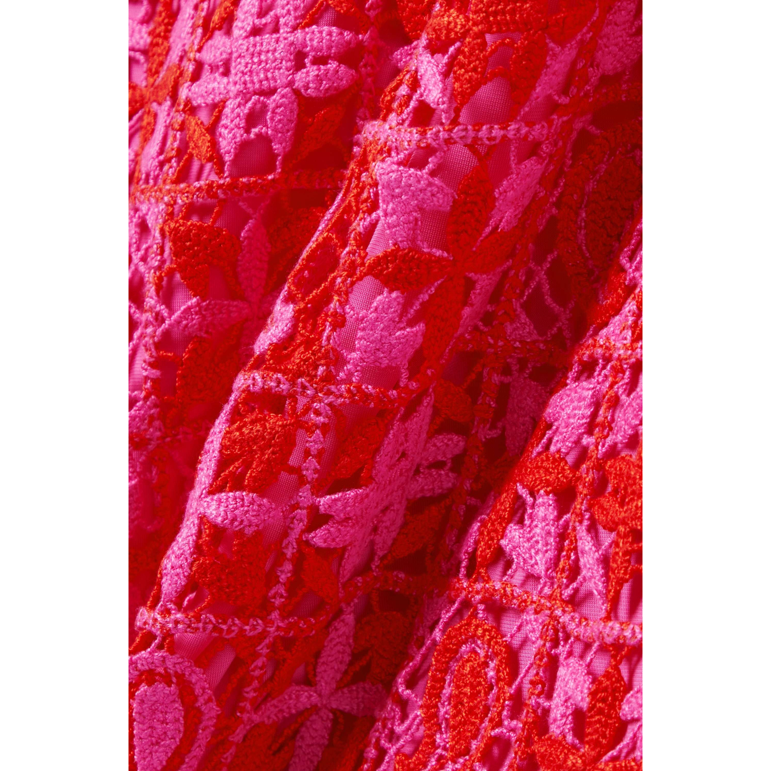 ETRO ペイズリーフリンジ ニット ミニワンピース ピンク ETRO ペイズリーフリンジ ニット ミニワンピース ピンク