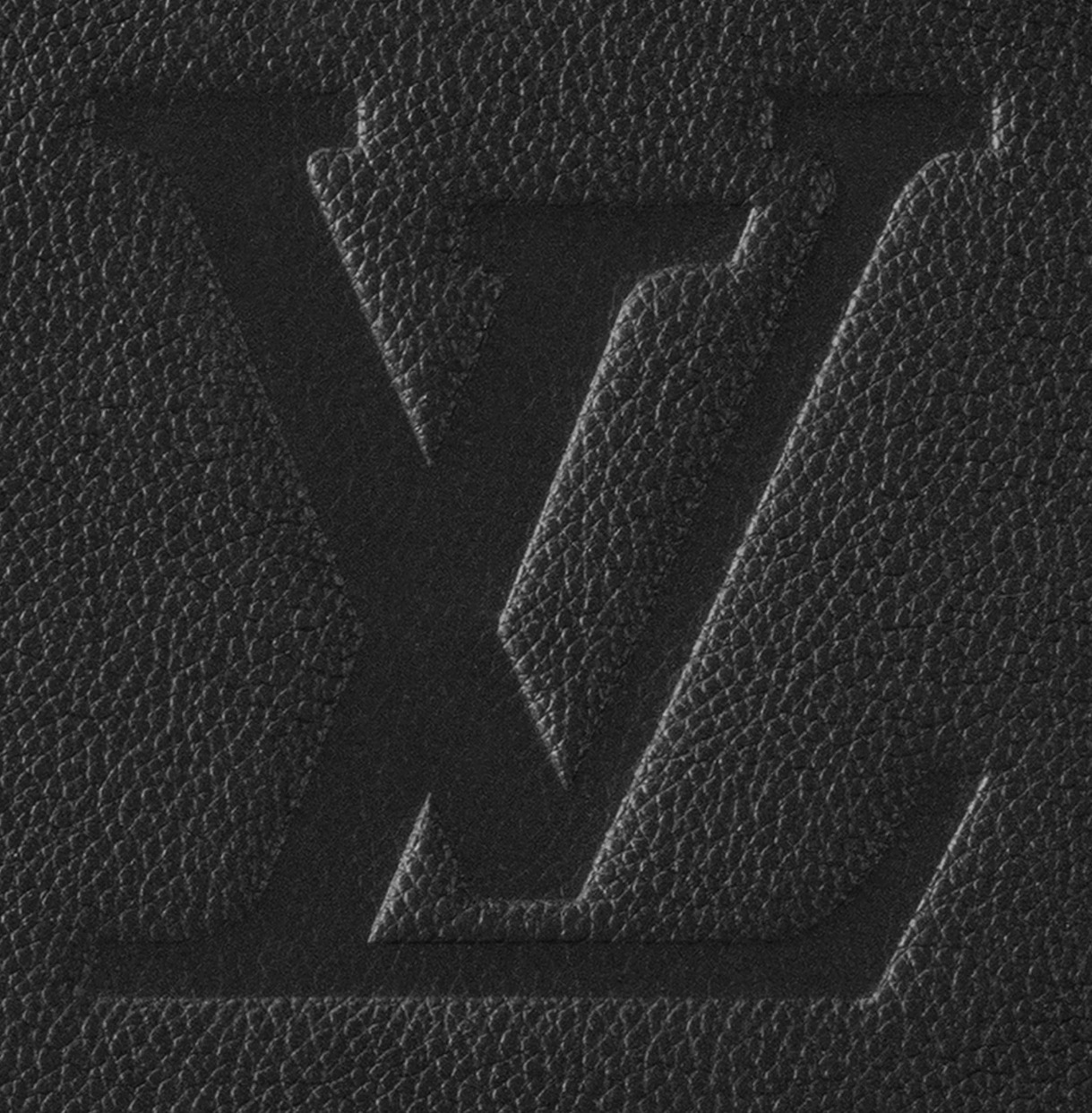 Louis Vuitton バッグ《OnTheGo MM》ブラック レザー 直営店