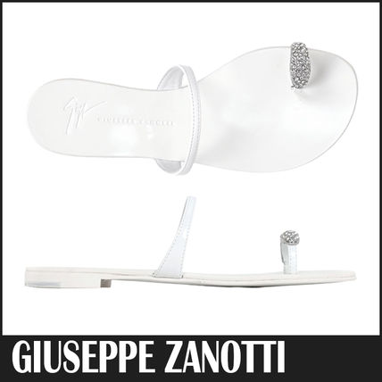 ホワイト(白)系 GIUSEPPE ZANOTTI(ジュゼッペザノッティ) サンダル