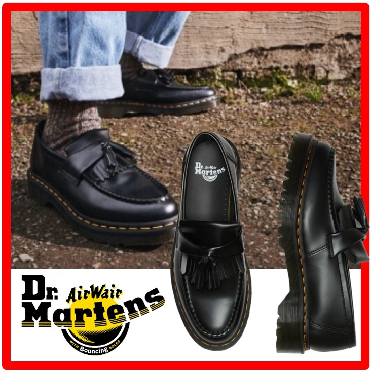とっておきし新春福袋 ☆人気☆【Dr.Martens】☆Adrian Be.x☆22-28cm☆ローファー 靴