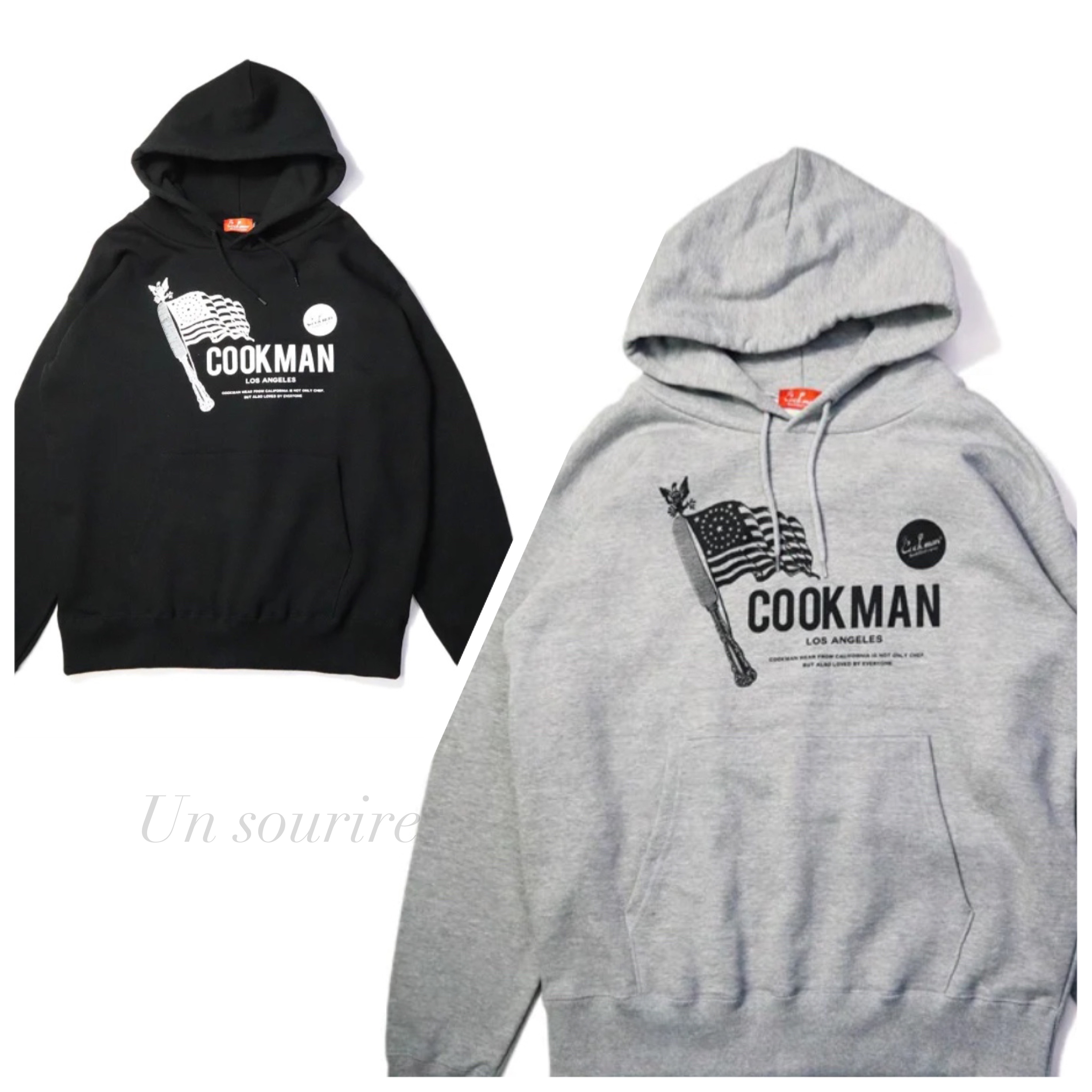 大人気 Cookman クックマン Flagフーディ / 2色