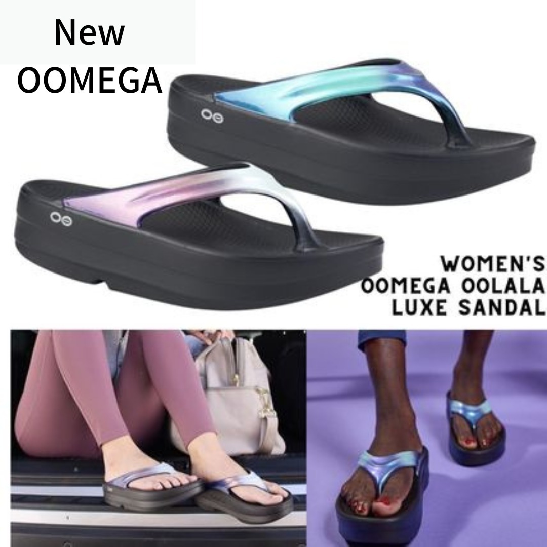 新作☆厚底【OOFOS】OOMEGA OOLALA リュクス サンダル Women's