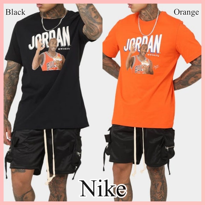 Nike Flight MVP Photo 半袖Tシャツ ロゴ 2色 Black Orange 送込