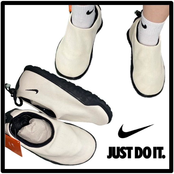 ★関税込★Nike★Nike ACG Moc Summit White and Black★23-30cm