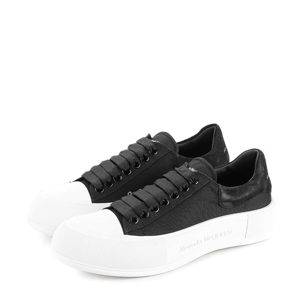 【ALEXANDER MCQUEEN】DECK PLIMSOLL SNEAKERS
