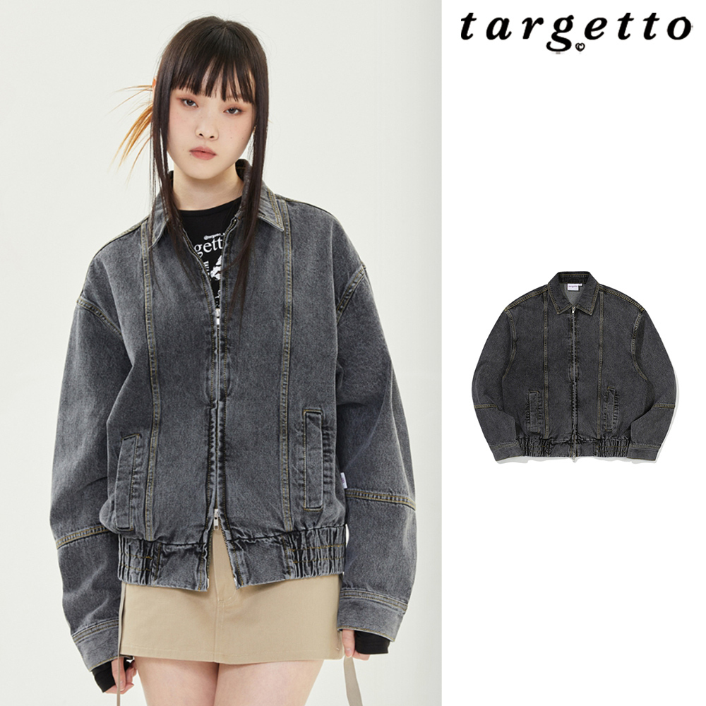 【TARGETTO】23SS★ WASHED DENIM BLOUSON