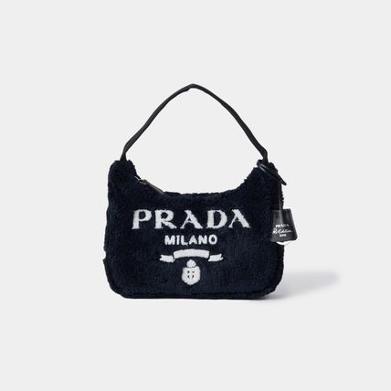 PRADA Handbags Casual Style Party Style Elegant Style Logo Handbags