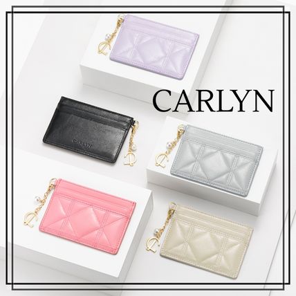 CARLYN Card Holders Pave Quilting Card Wallet 5colors W73103010 mini wallet