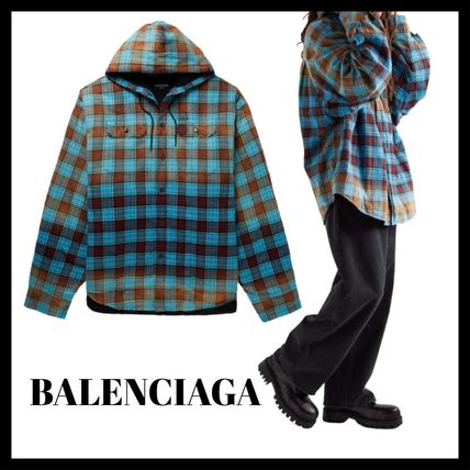 チェック ネルシャツ BALENCIAGA(バレンシアガ) - 海外通販のBUYMA