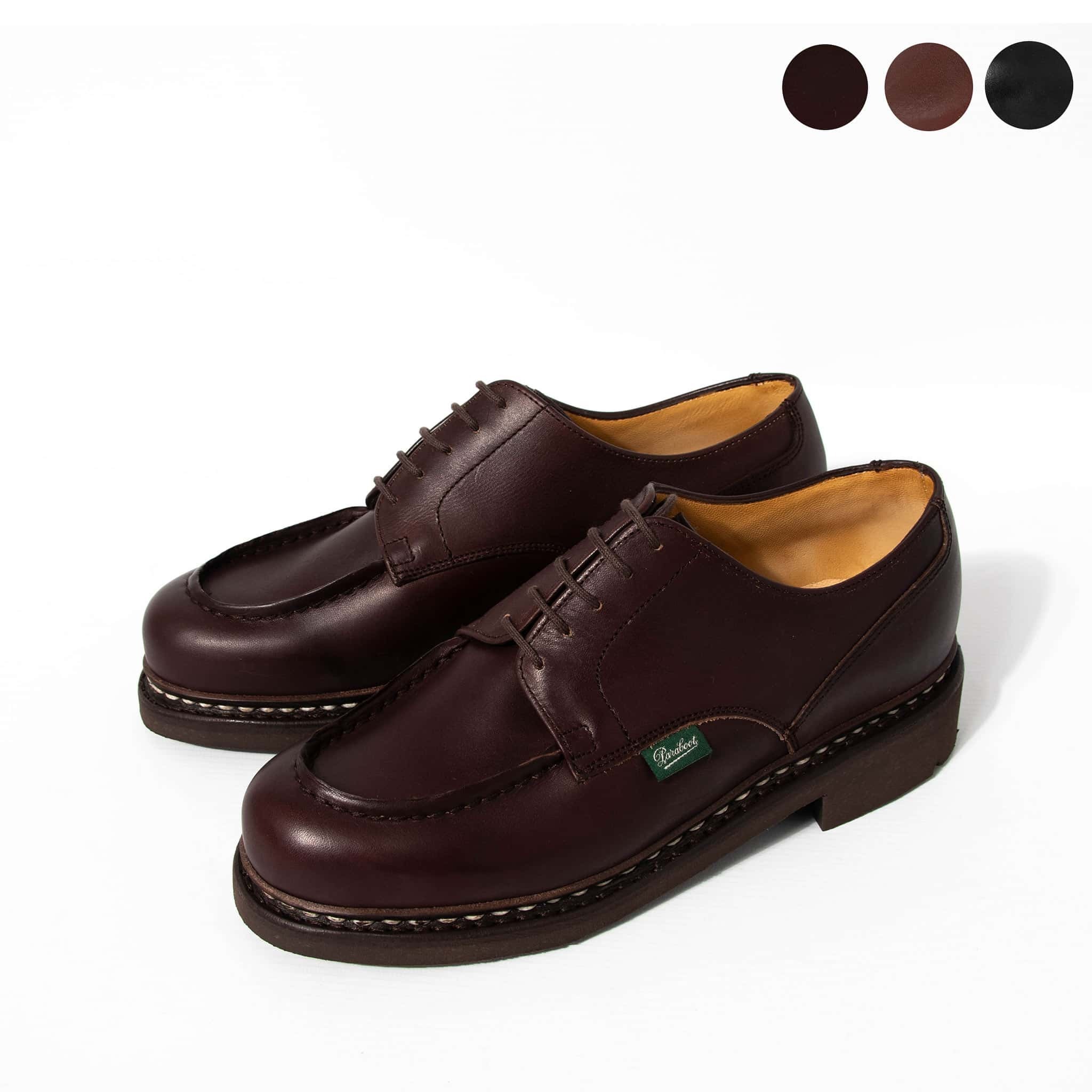 PARABOOT メンズ レザーシューズ CHAMBORD/TEX [シャンボード]