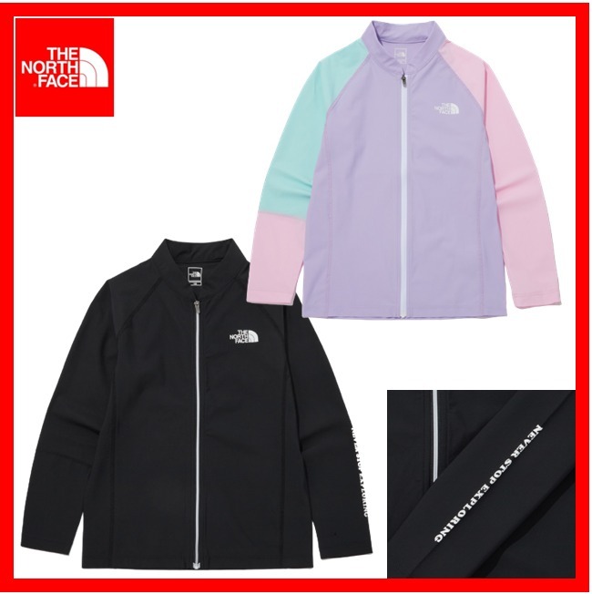 ☆23SS☆【THE NORTH FACE】☆K'S SUMMER DIVE RASHGUAR.D☆