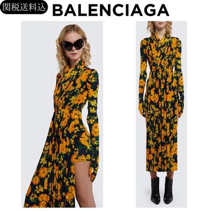 花柄 BALENCIAGA(バレンシアガ) ワンピース・オールインワン