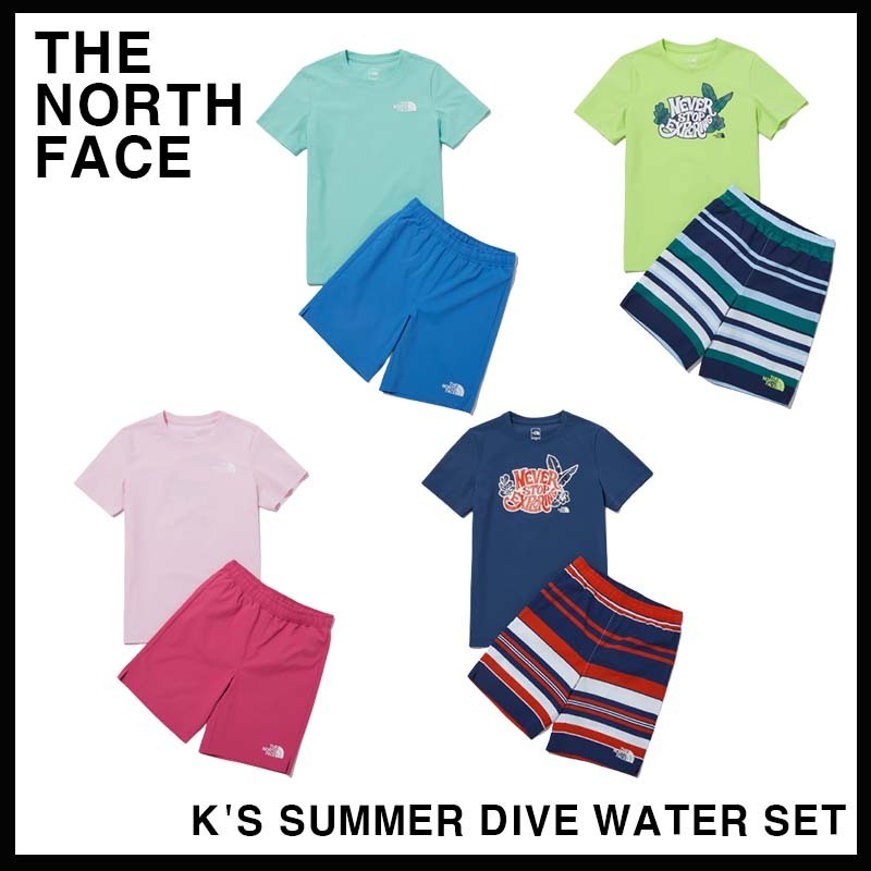 【THE NORTH FACE】K'S SUMMER DIVE WATER SET★NT7UP14S