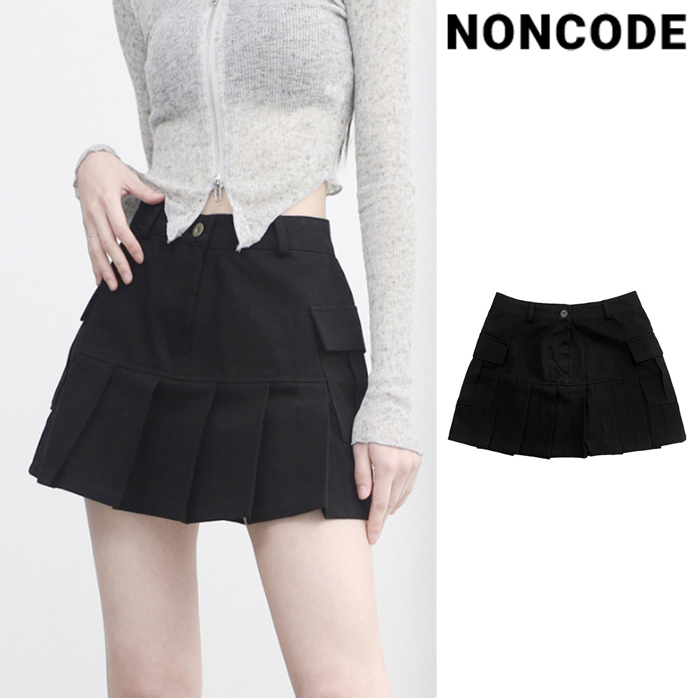 【NONCODE】Catbee Cargo Pleats Skirt