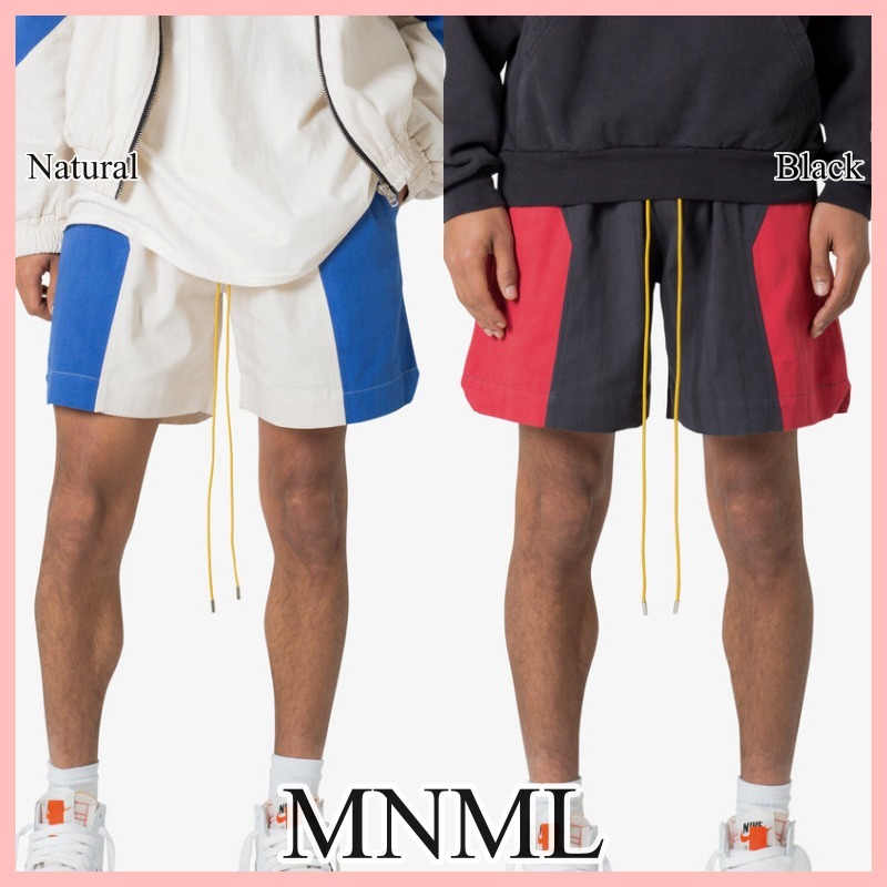 MNML TWILL RACING ショートパンツ 2色 Natural Black 送料込み