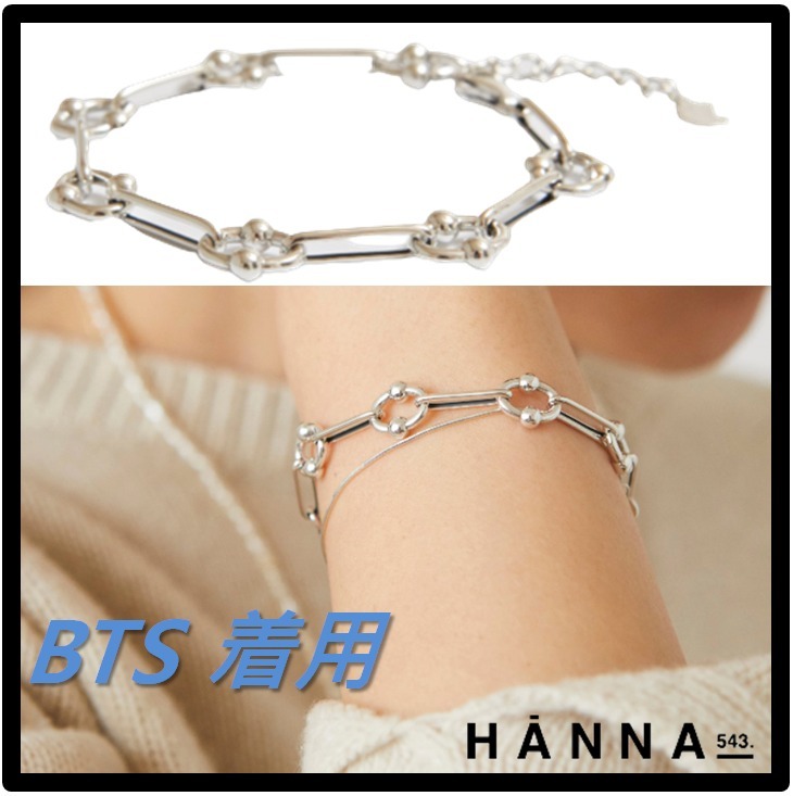 ☆BTS ジミン 着用☆送料・関税込★HANNA543★B587 BRACELET★