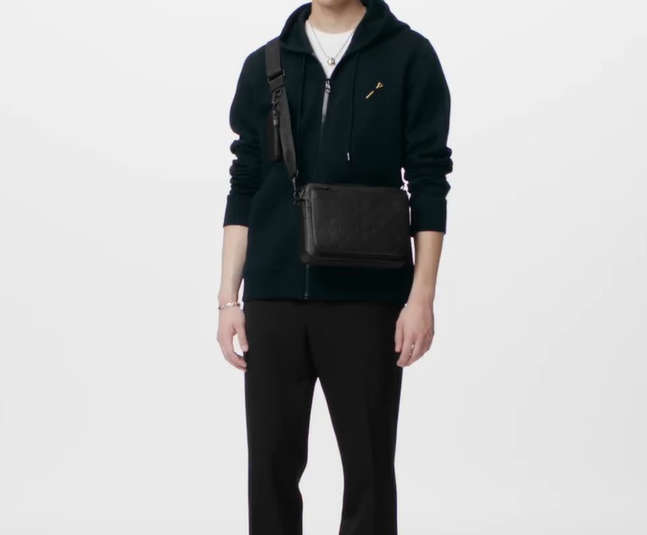 お洒落メンズへ】Louis Vuitton トリオ メッセンジャーバッグ