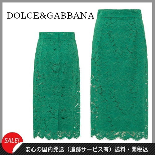 緊急セール【D&G】フローラルレーススカート★送料関税込