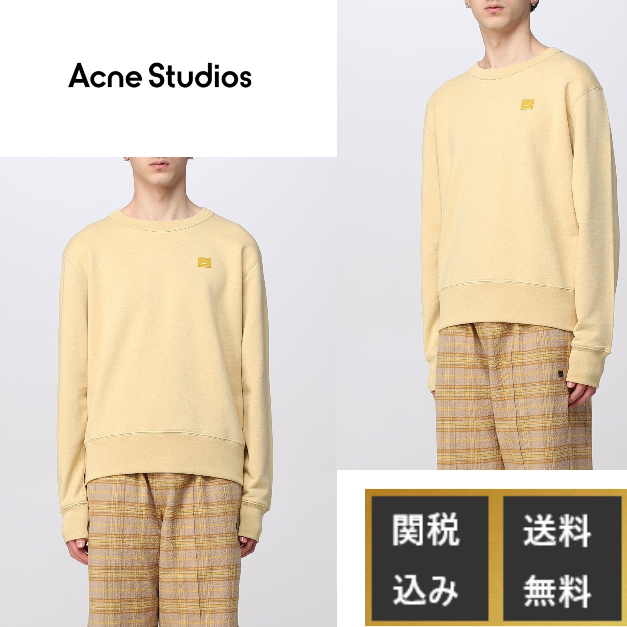 ACNE STUDIOS】アクネストゥディオス 人気スウェット 日本製品