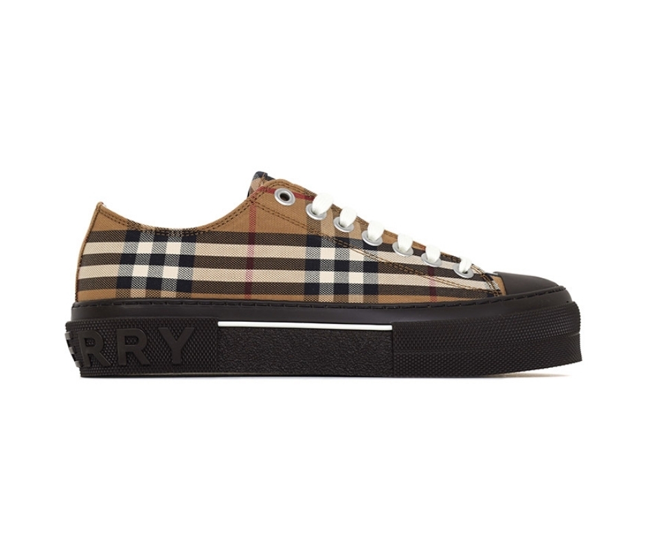 Burberry★関税込 ヴィンテージチェック コットン スニーカー