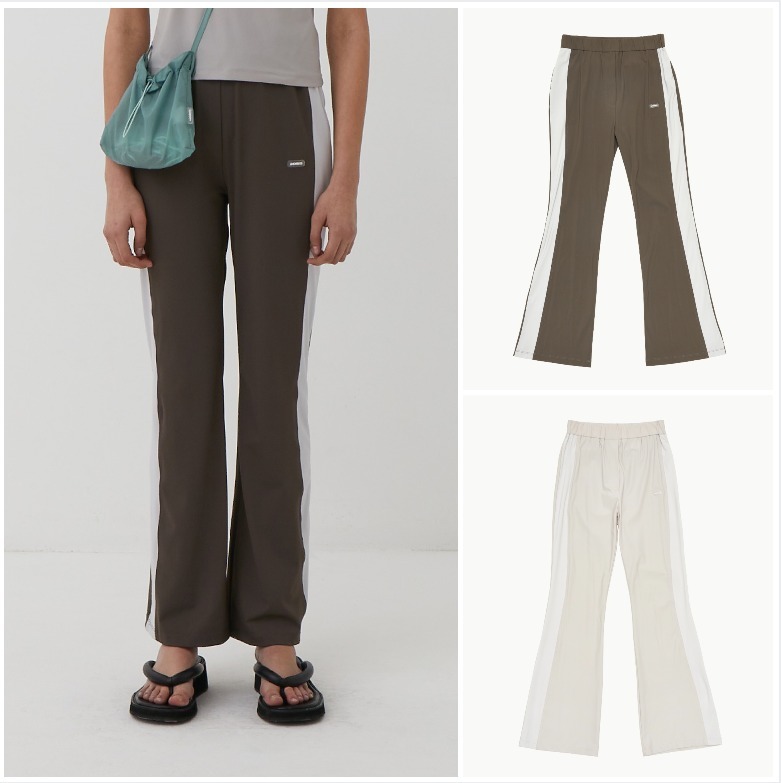 AMOMENTO☆23SS COLOR BLOCKED PANTS