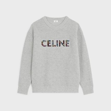 グレー(灰色)系 CELINE(セリーヌ) ニット・セーター(メンズ) - 海外