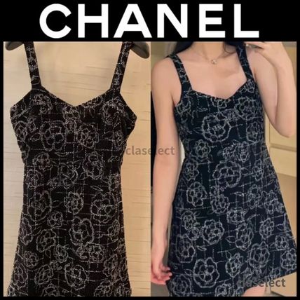 花柄 CHANEL(シャネル) ワンピース(レディース) - 海外通販のBUYMA