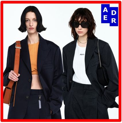 ネイビー(紺)系 ADERERROR(アーダーエラー) ジャケット(レディース