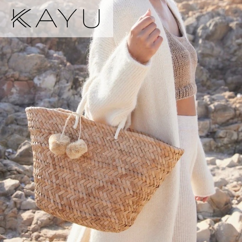 ST TROPEZ POM かごバッグ 多数販売 バッグ・カバン | mayaarteira.com.br