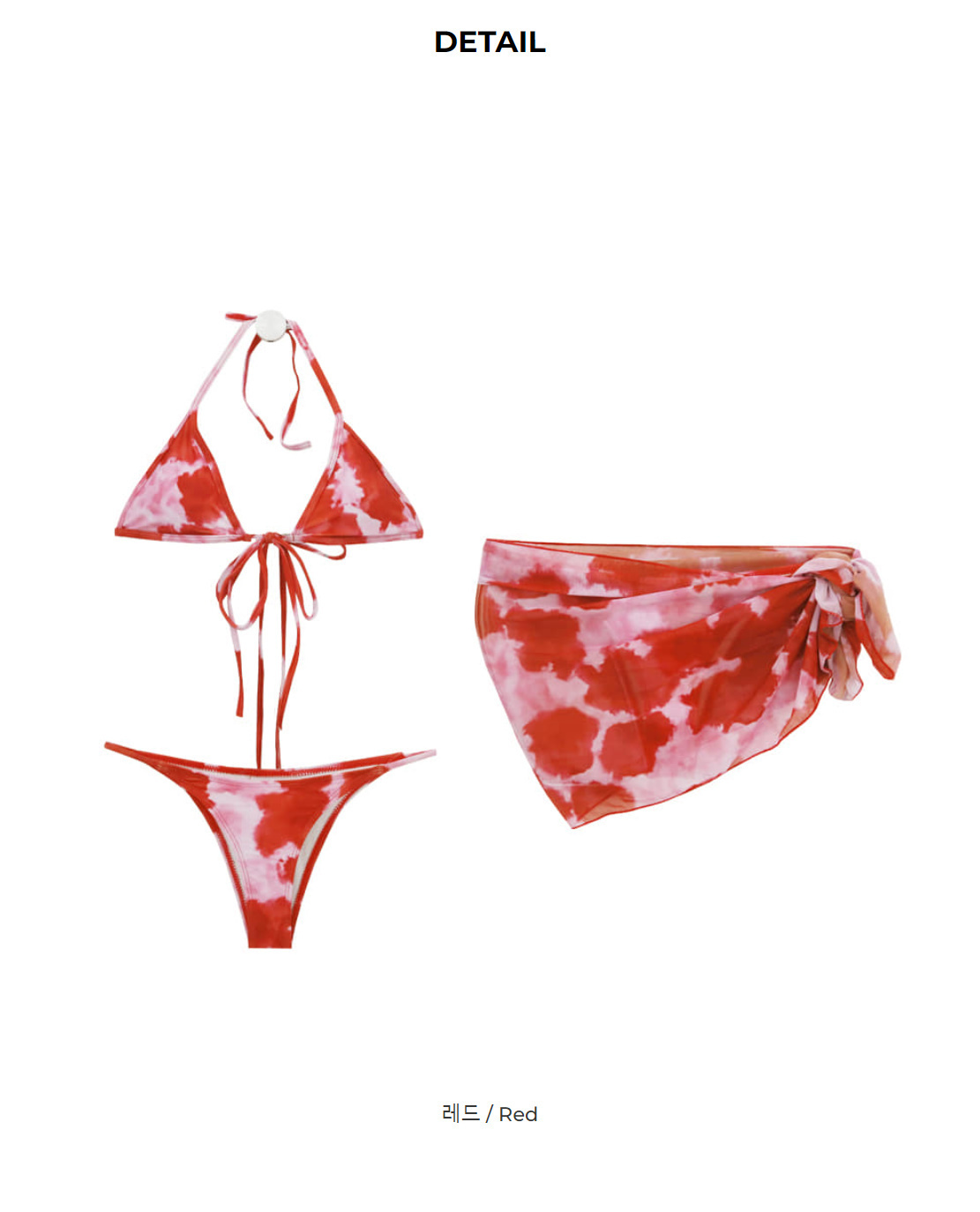 《韓国 BALIBIKI》pinky wrap bikini 人気 ビキニ
