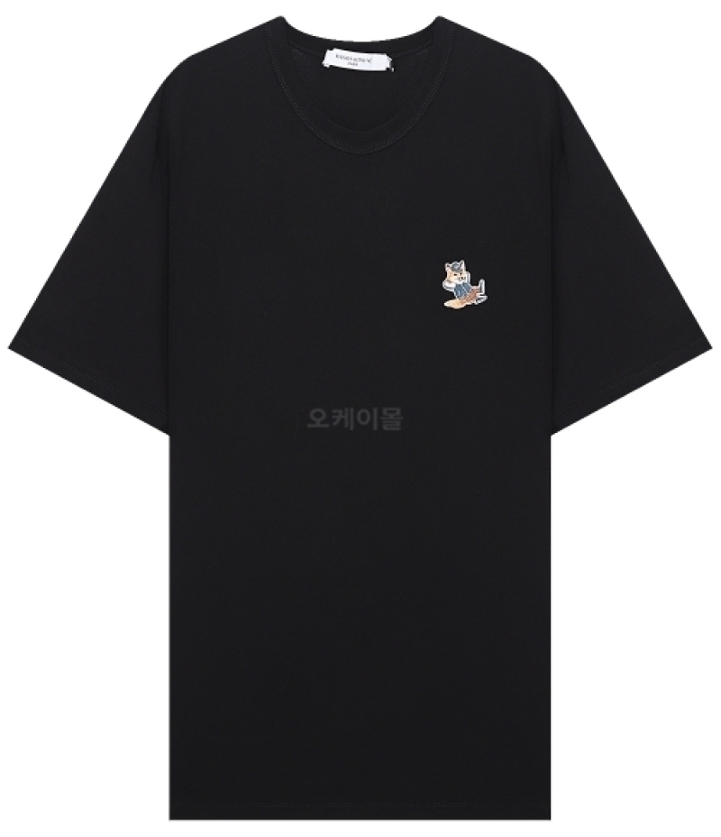 MAISON KITSUNE｜SHORT-SLEEVED ROUND NECK T-SHIRTS (DRESS