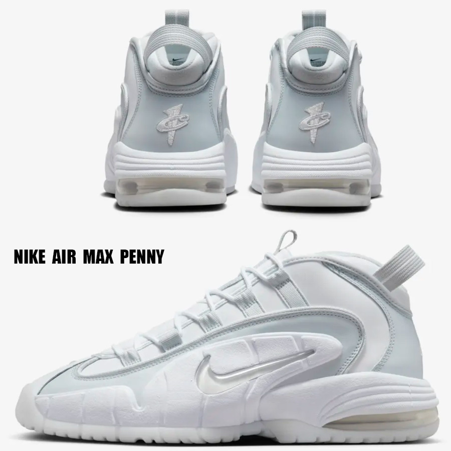 NIKE★AIR MAX PENNY★WHITE/SUMMIT WHITE/PURE PLATINUM