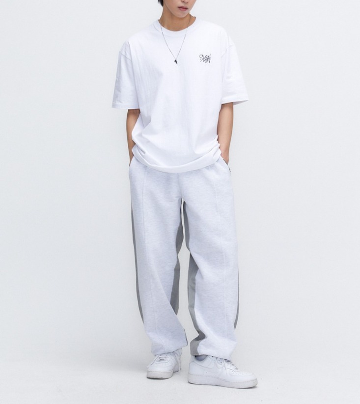 スウェットパンツ SLOW RECORD HOUSE ASURA Denim Sweat Pants KS847 org.jpg