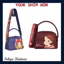 [YOUK SHIM WON] Bold Boston Bag ★2 COLOR★