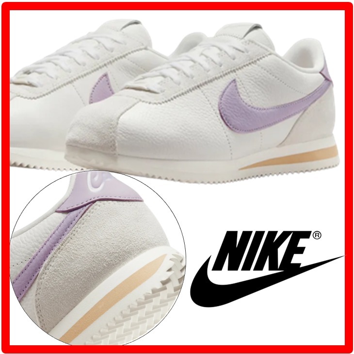 ☆【NIKE】☆(W) Nike Cortez SE Iced Lila.c☆22-26cm☆
