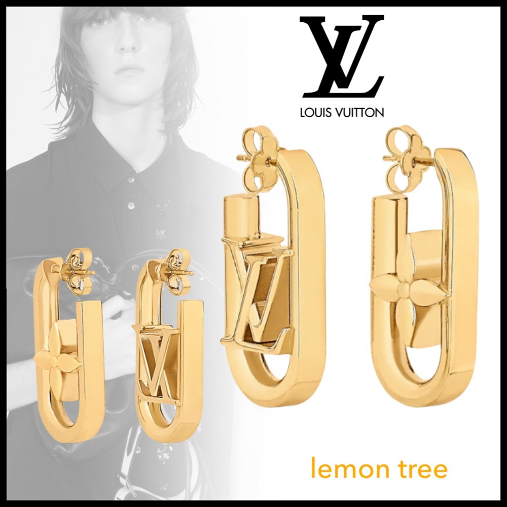【Louis Vuitton】ピアス モノグラム アシンメトリー M01140
