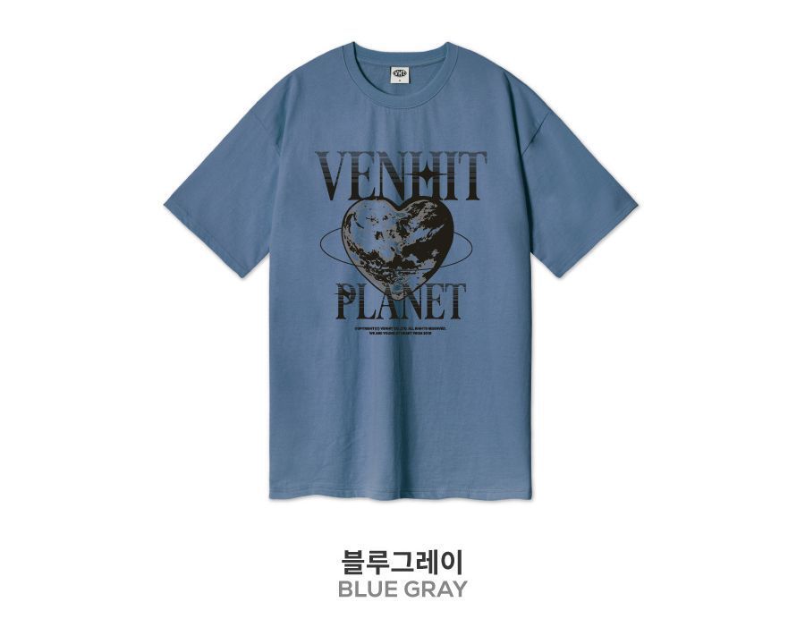 VENHIT★韓国★大人気★男女兼用★BLACK PLANET オービス 半袖T VENHIT☆韓国☆大人気☆男女兼用☆BLACK PLANET オービス 半袖T